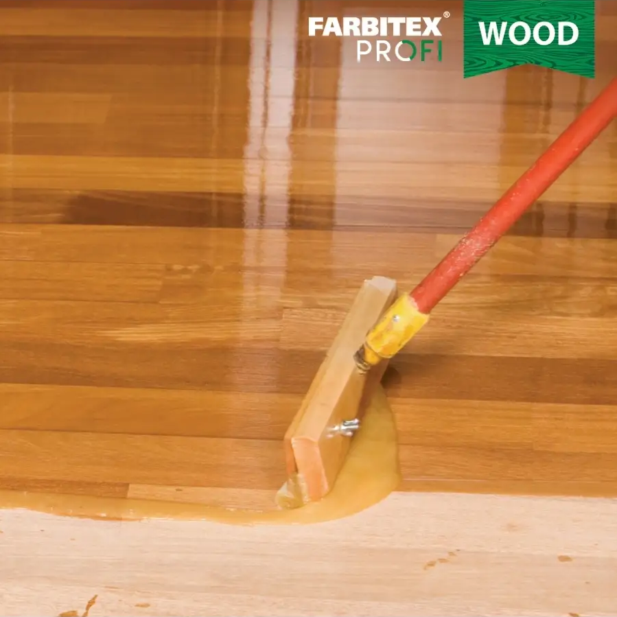 Лак алкидный для пола и паркета FARBITEX PROFI WOOD