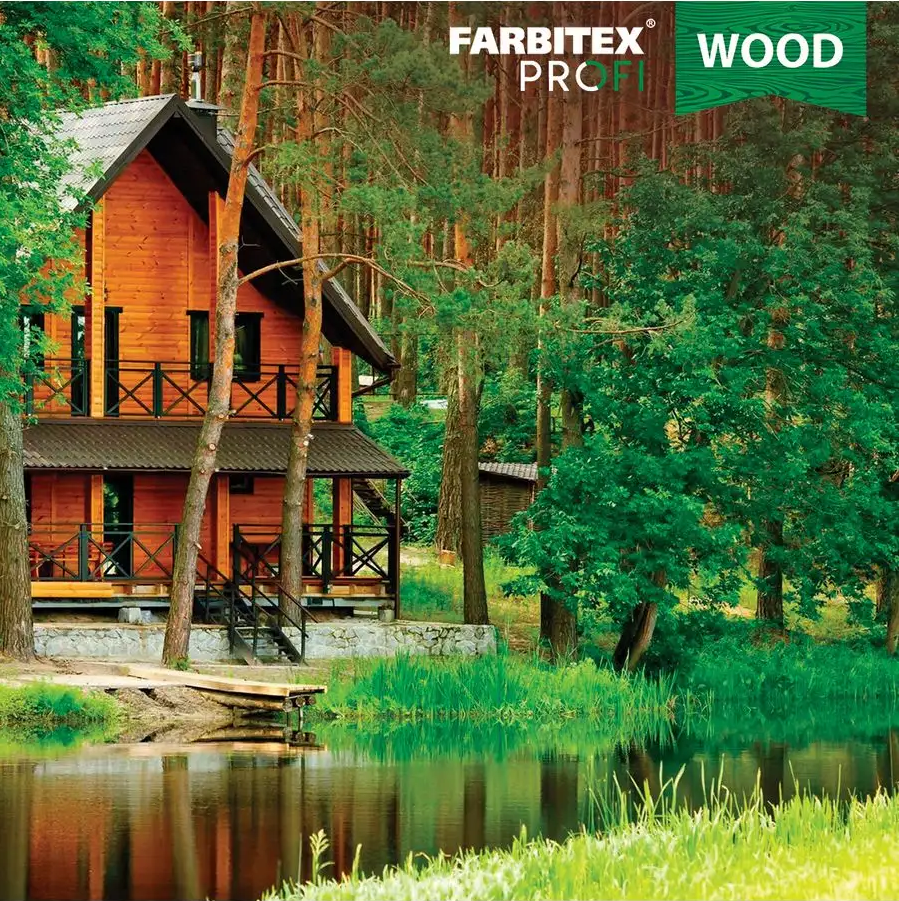 Защитно-красящий состав для древесины быстросохнущий FARBITEX PROFI WOOD