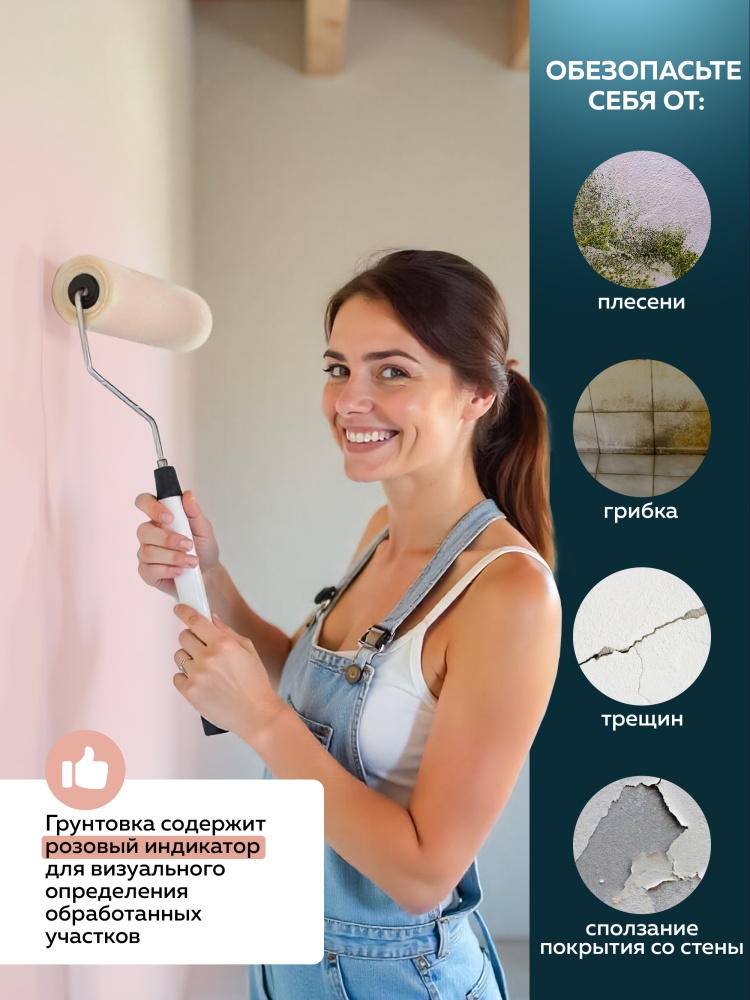 Грунтовка акриловая бетоноконтакт FARBITEX