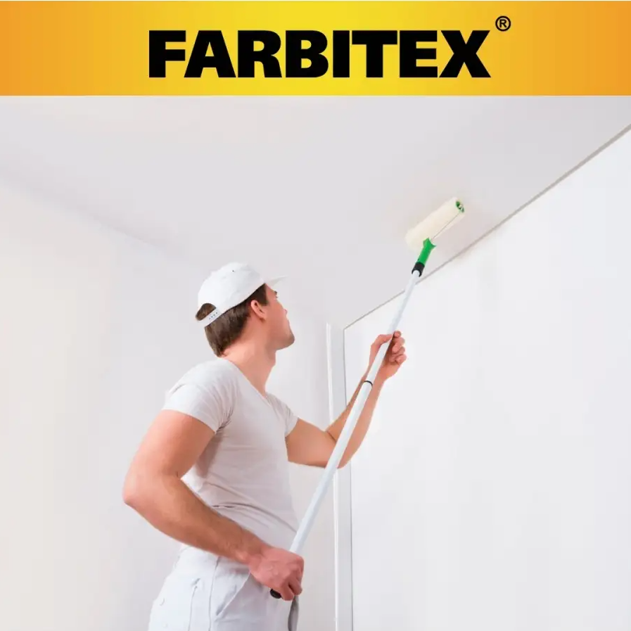 Краска акриловая для потолков FARBITEX