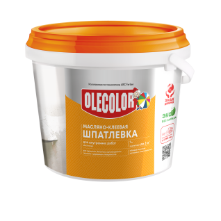 Шпатлевка масляно-клеевая для внутренних работ OLECOLOR