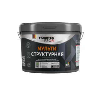 Штукатурка декоративная мультиструктурная FARBITEX PROFI
