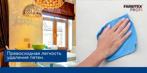 Краска моющаяся Latex (Латекс) латексная FARBITEX PROFI