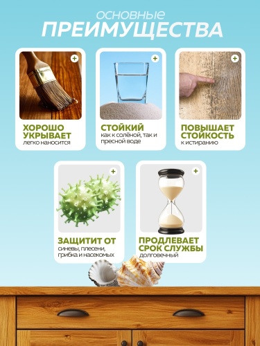 Лак уралкидный яхтный атмосферостойкий FARBITEX PROFI WOOD