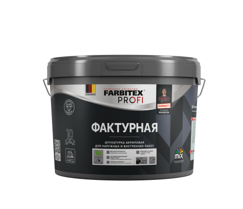 Штукатурка фактурная FARBITEX PROFI