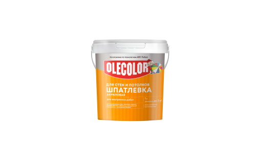 Шпатлевка акриловая для стен и потолков OLECOLOR