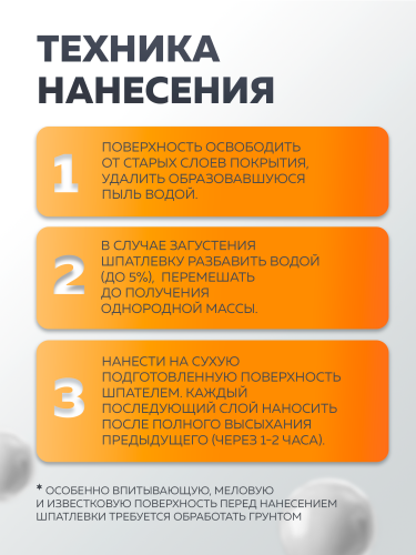 Шпатлевка акриловая для стен и потолков OLECOLOR