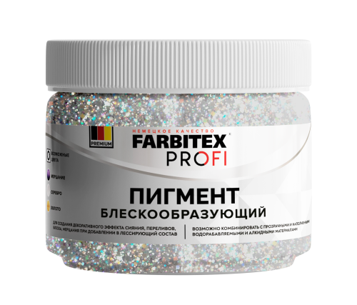 Пигмент блескообразующий для лессирующих составов FARBITEX PROFI