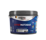 Краска акриловая совершенно матовая высокоукрывистая SuperMatt (СуперМатт) FARBITEX PROFI