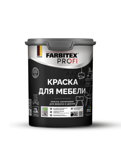 Краска акриловая для мебели и декора EasyDekor (Изи Декор) FARBITEX PROFI