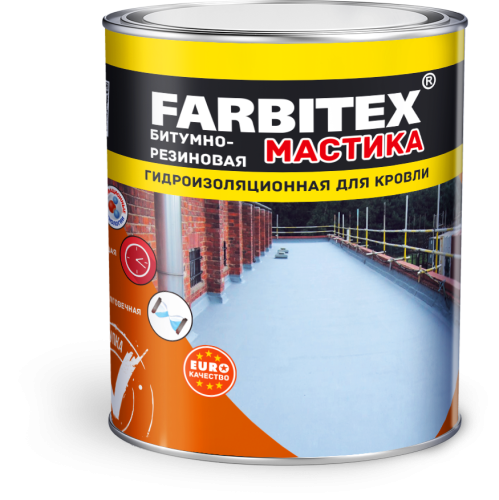 Мастика битумно-резиновая FARBITEX