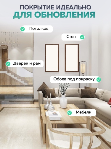 Краска акриловая для кухни и ванной FARBITEX