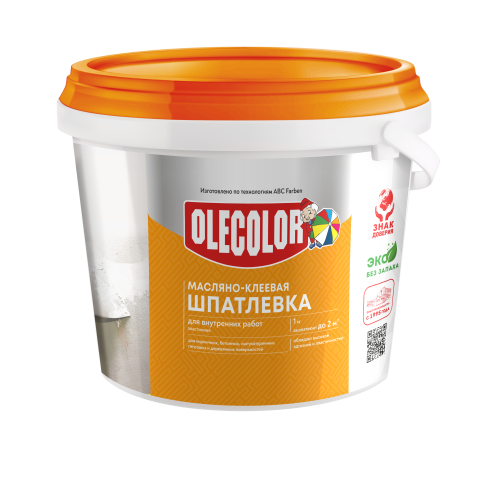 Шпатлевка масляно-клеевая для внутренних работ OLECOLOR