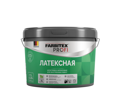 Шпатлевка акриловая латексная FARBITEX PROFI