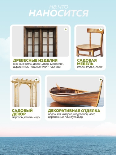 Лак уралкидный яхтный атмосферостойкий FARBITEX PROFI WOOD